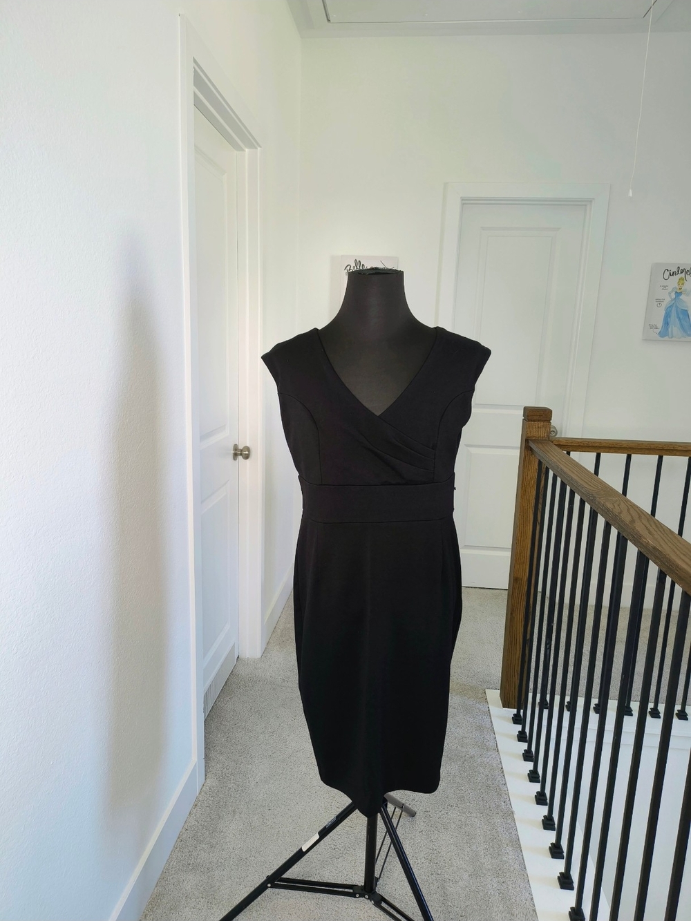 torrid Black Sleeveless  Dress Size 14 Elegant Work Dress